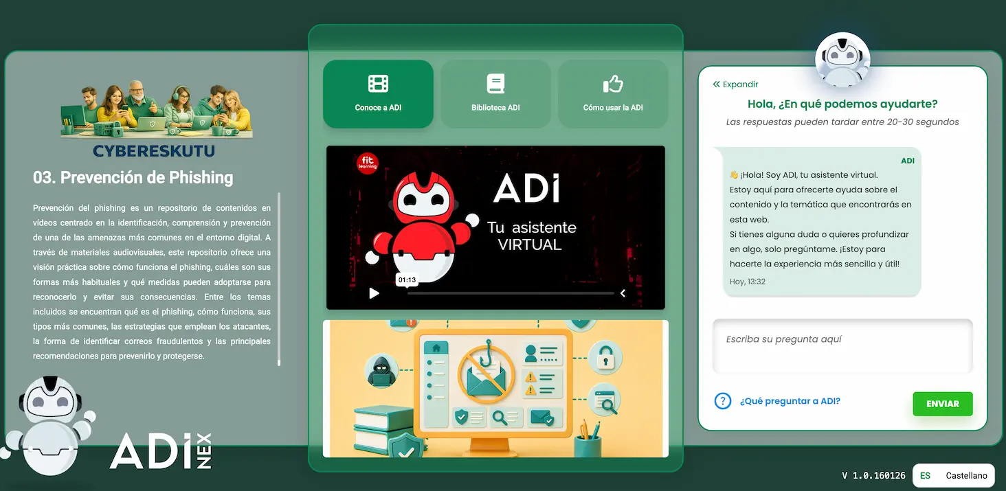 asistente de plataforma gratuita de ciberseguridad